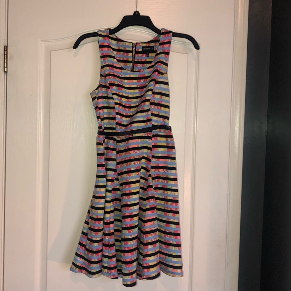 My Michelle Flounce Dress
